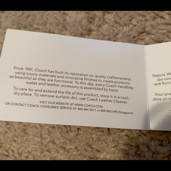 Black Coach Handbag - Picture 8 of 8